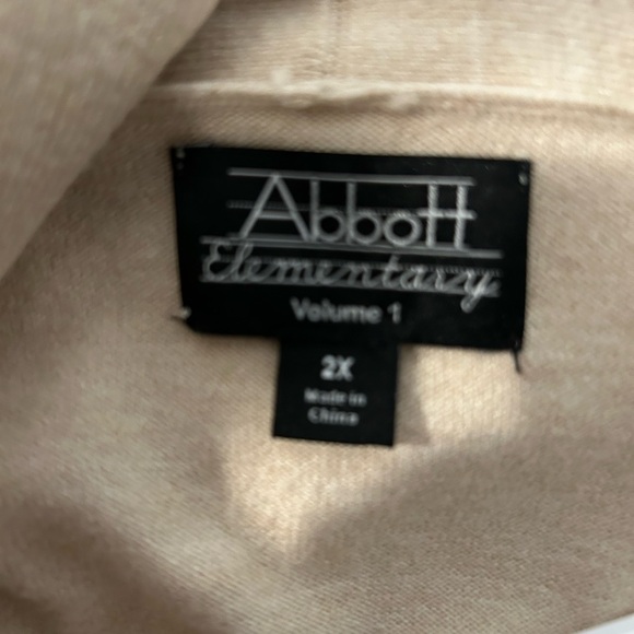 Women’s, Size 2X, Full Length, Tan, Abbot Elementary, Volume 1 - Picture 2 of 2